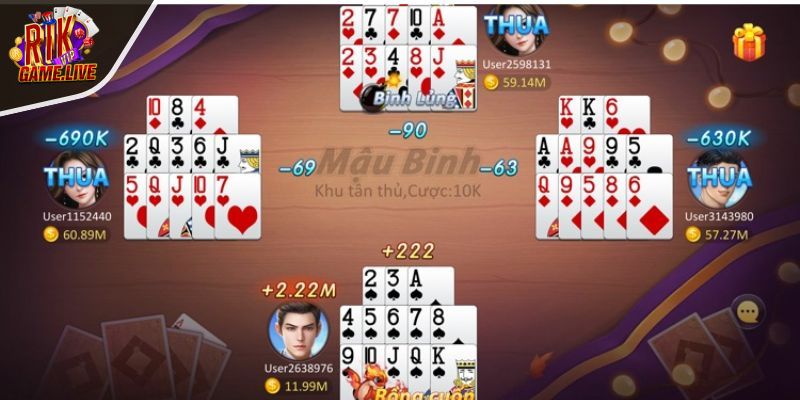 Các trường hợp đặc biệt thắng trắng