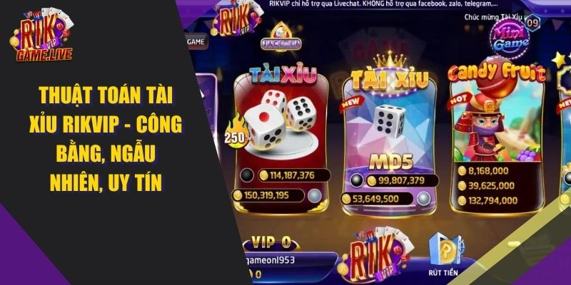 Thuật Toán Tài Xỉu RIKVIP